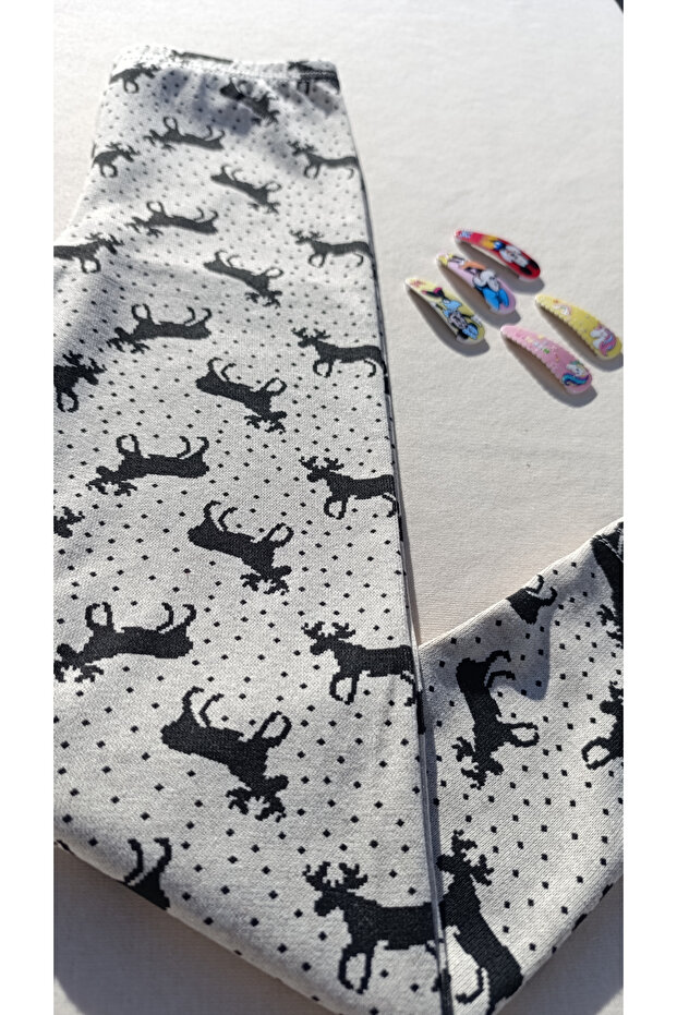 Kız Çocuk Kışlık  Tayt - 4