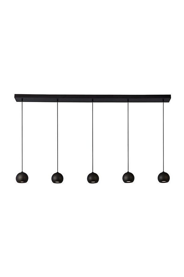 Masa Üstü 5 Li Led Avize Siyah Led Spot Bar Ve Tezgah Üstü Led Avize Panasonıc Günışığı Amp - 1