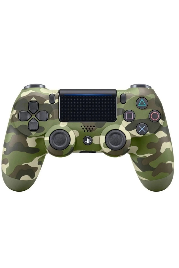 Ps4 Kablosuz Gamepad Garantili Joystıck Yenilenmiş Gamepad Controller - Yeşil Kamufulaj - 1