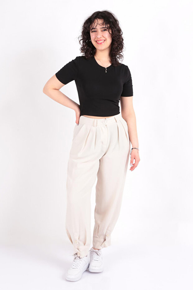 18160 Kadın Pantolon Ss - 1