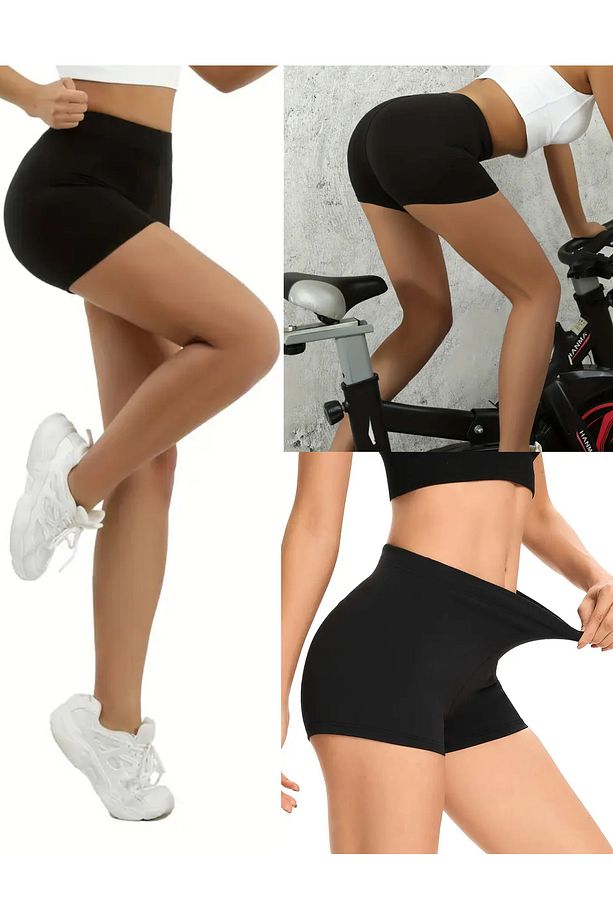 Spor Tayt Mükemmel Kalıp Full Likra Suya Dayanıklı Bisiklet Tayt A Kalite Şort Tayt - 1