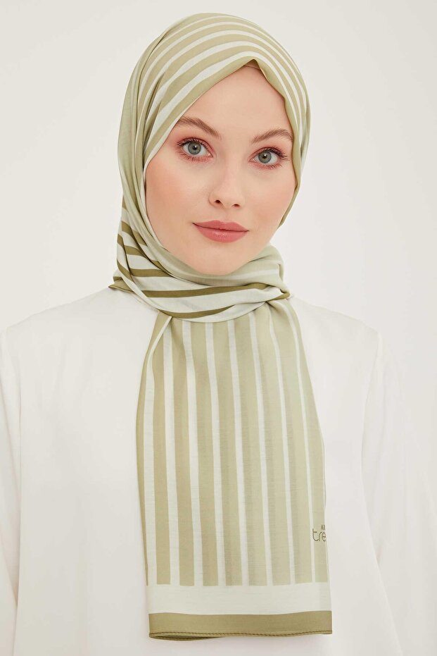 Trend Line Pattern Modal Shawl 5746-29 - 1