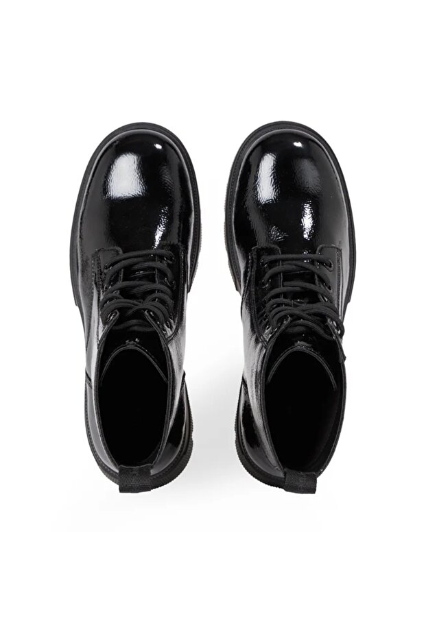 CHUNKY COMBAT LACEUP BOOT WN - 3