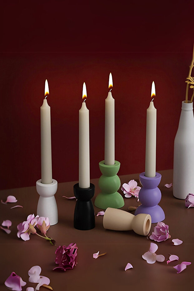 5Lİ ROMA ŞAMDAN SET - 2