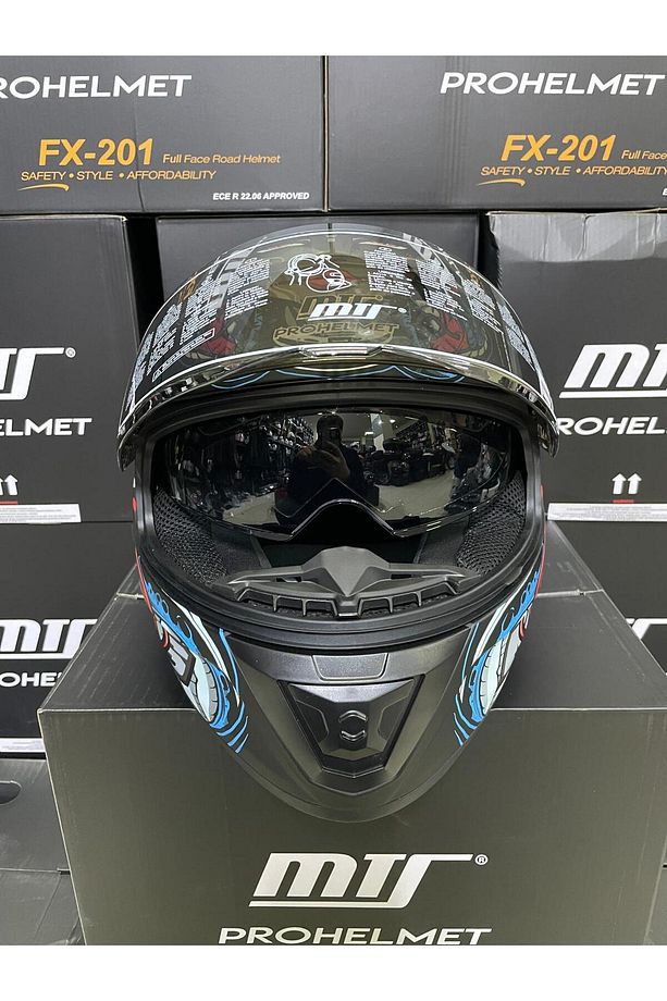 801 KASK MAVİ ŞAHMERAN - 5