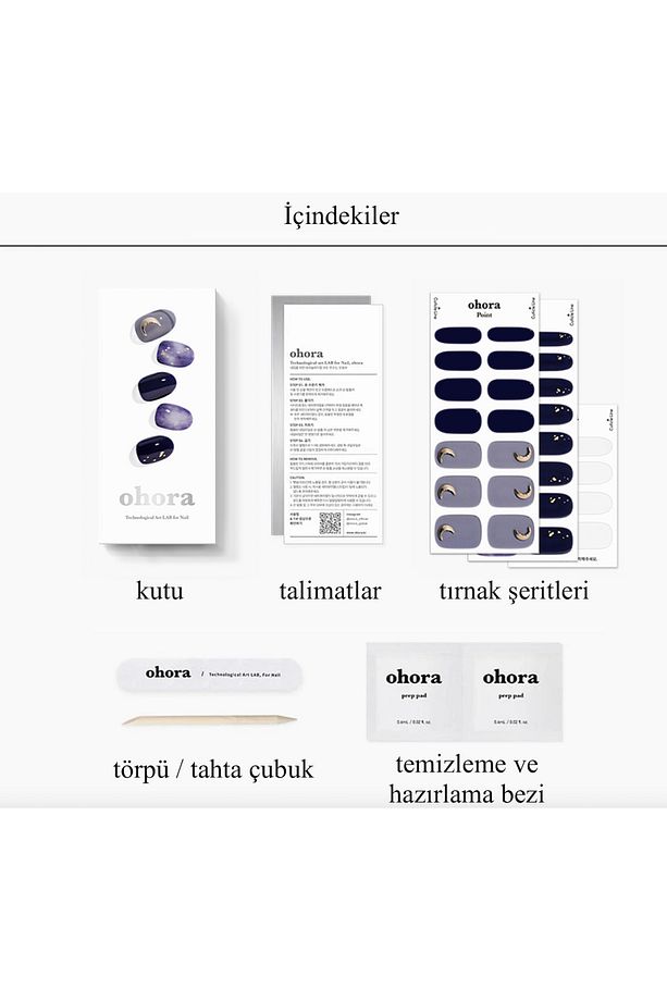 N Lunar Eclipse Jel Tırnak 30 Adet, 2 Kullanım - 7
