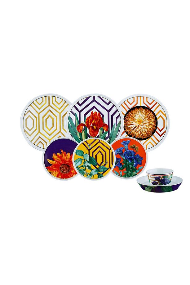 Luckyart Marian 24 Parca Bone Yemek Takımı - 1