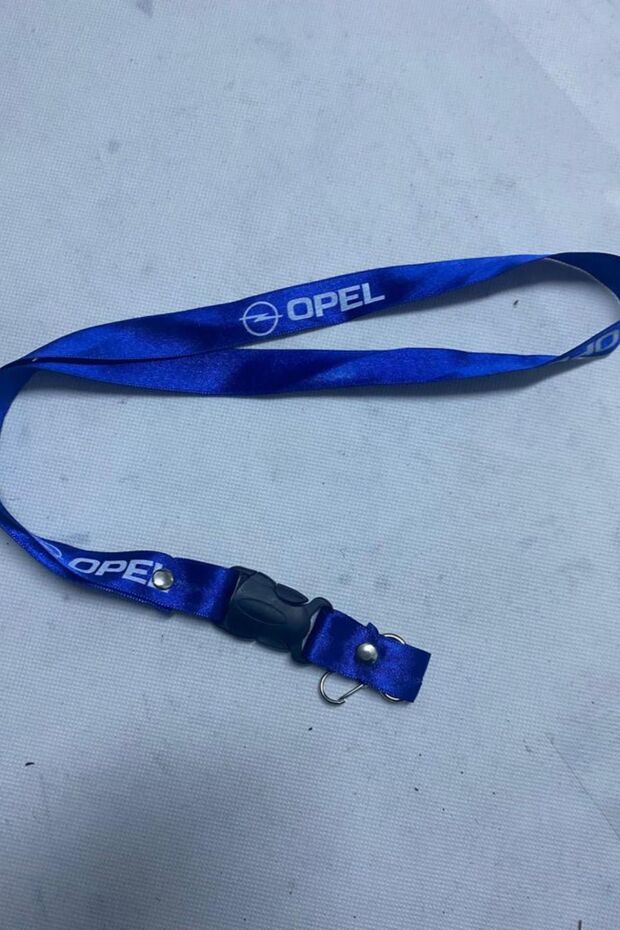 Car Special Neck Lanyard Mirror Strap Opel Blue