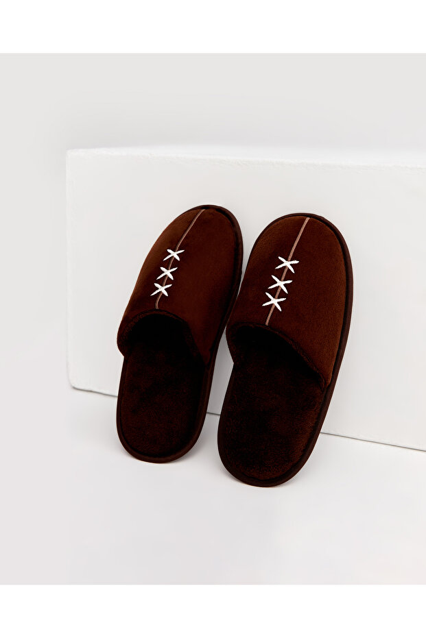 Norm - Desenli Erkek Ev Içi Terlik - 3