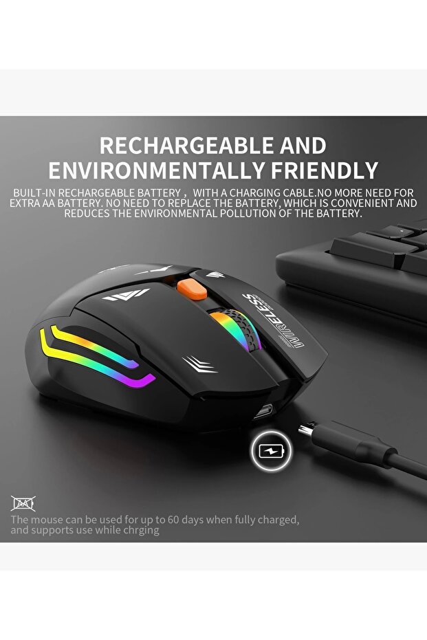 Blic Bwm1 Bluetoohtlu 2.4ghz Kablosuz Mouse Renk Seçenekleri - 7