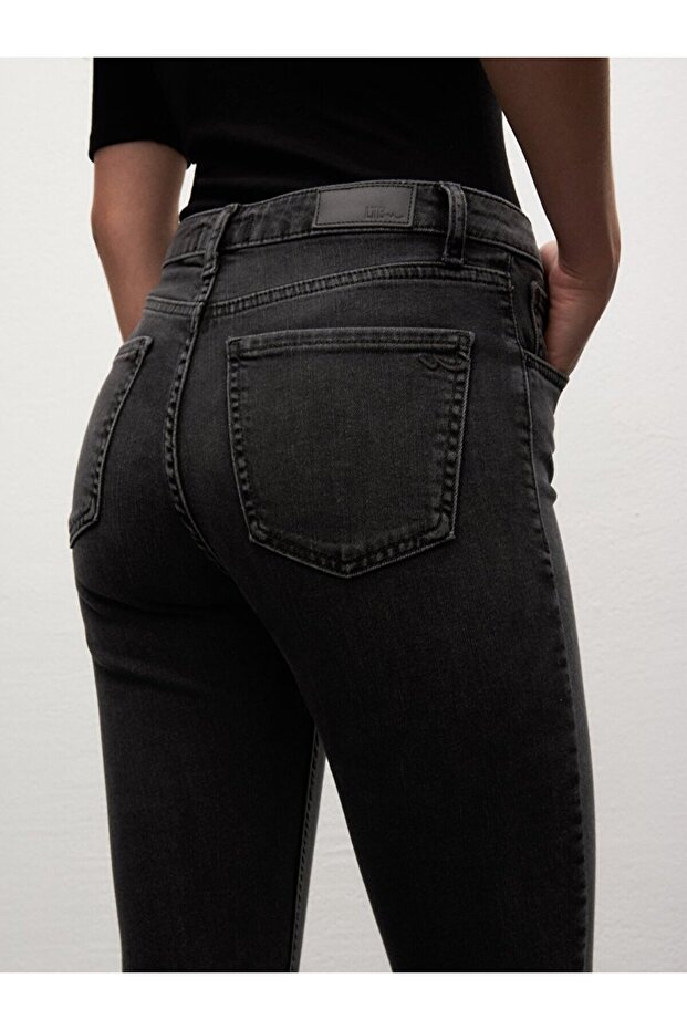 Ronna X Mıd Rıse Slım Pantolon - 5