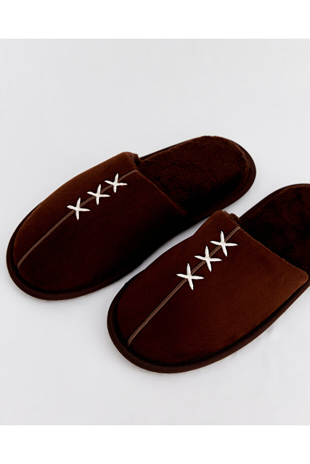 Norm - Desenli Erkek Ev Içi Terlik - 2