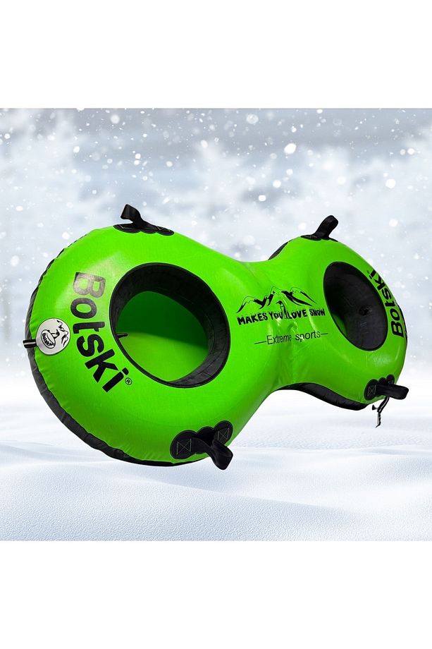 Çift kişilik neon Botski Şişme Kar Botu & Kar Kızağı - 4