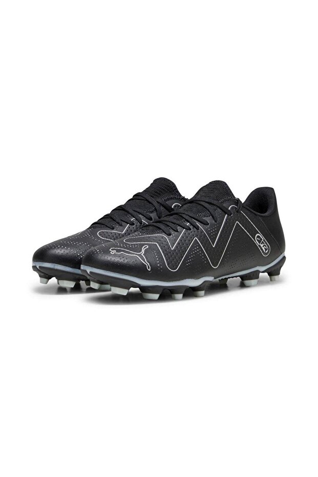 Future Play Fg/Ag Black-Puma Silver Men's Football Shoes