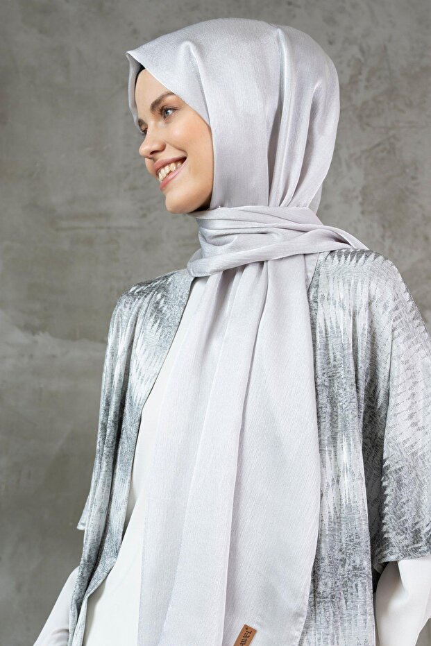 Women's Wrinkle-Free Janjan Shawl 185*70 Cm