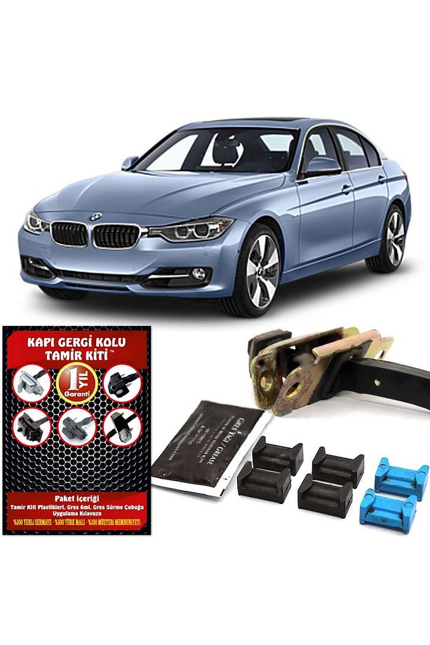 Bmw 3 F30 Kapı Gergi Kolu (limitör) Tamir Kiti (2 Kapı Set) 2011-2018 Uyumlu - 1