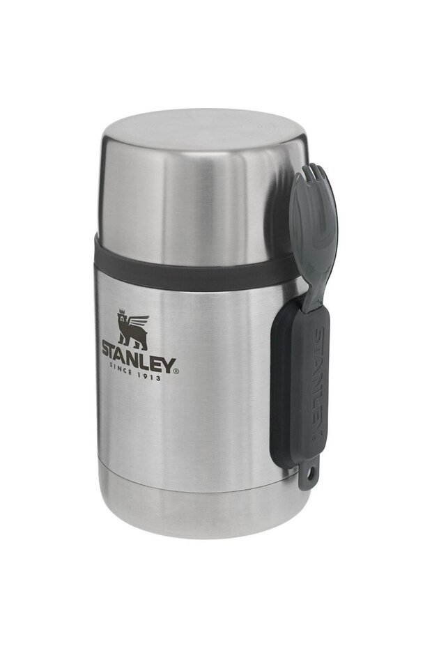 Unisex Thermos Stan Adv 18oz All-In-One Vac Fj Ss/Grey Eu