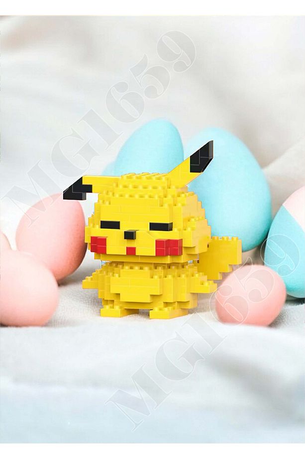 Pikachu 3d Yapboz Puzzle - 1