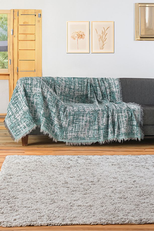 Ikili Set Dokuma Koltuk Örtüsü Seti 170x220cm - 2