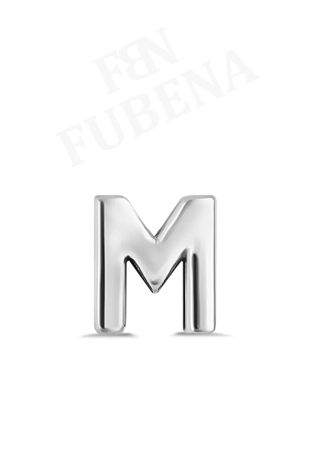 M Taşlı Harf Charm - 3
