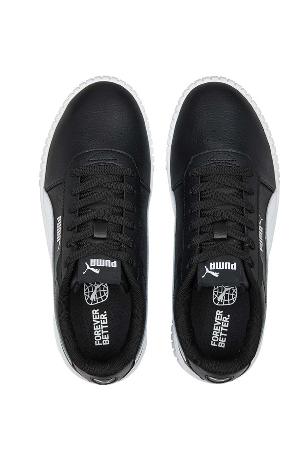 385849-10 Carina 2.0 Sneaker Unisex Spor Ayakkabı SİYAH-BEYAZ - 4