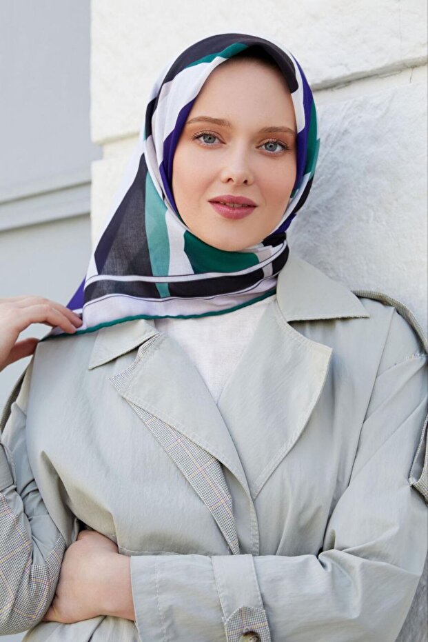 Eșarfă de bumbac - 1