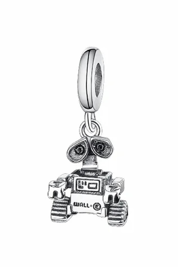 Wall-e Sallantılı Gümüş Charm - 1