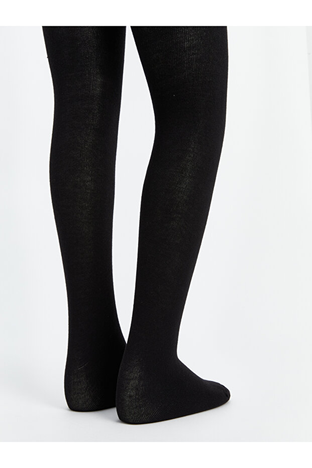 Basic Kız Çocuk Külotlu Çorap 2'li - 2