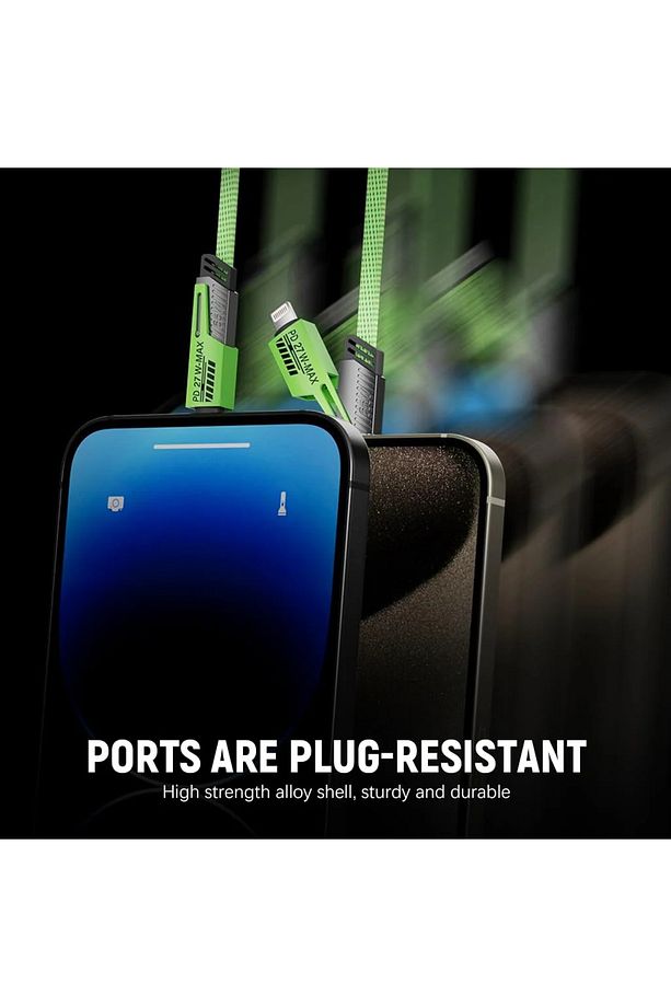 4in1 Pd 65 Watt Android Type-c 27 Watt Iphone Halat Örgü Kırılmaz Uç 1.5mt - 6