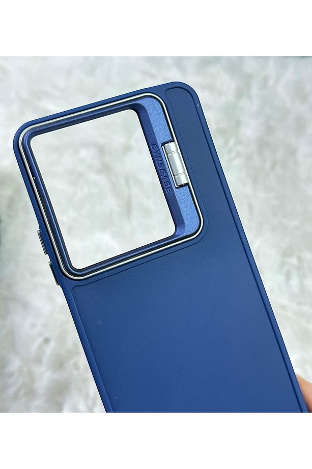 İNFİNİX NOTE 30 - Stand Olabilen Tuşu Kolay Basmalı Lansman Süet Kılıf - 3