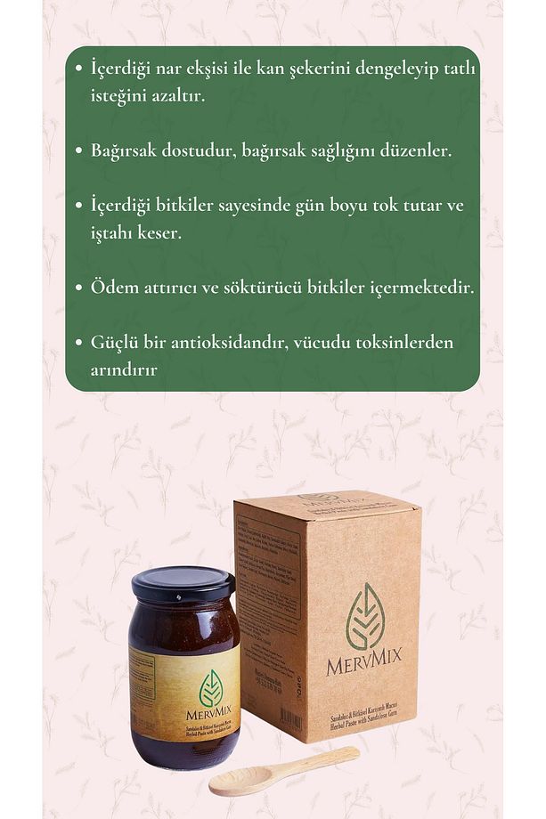 Sandoloz Sakızlı Ve Bitkisel Detox Form Macun - 4