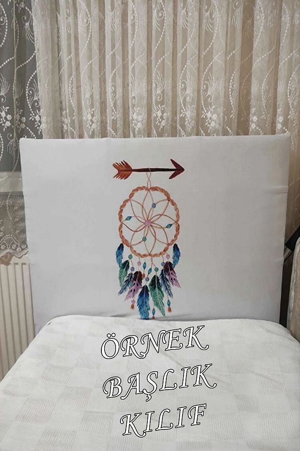 ÖRÜMCEK ADAM DEMİR ADAM DESENLİ BAZA BAŞLIK KILIFI ( TEK KİŞİLİK ) - 5