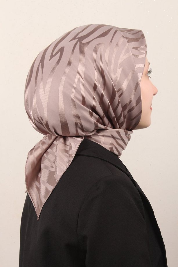 Golden Jakar Eşarp 4136-8 Açık Vizon - 3
