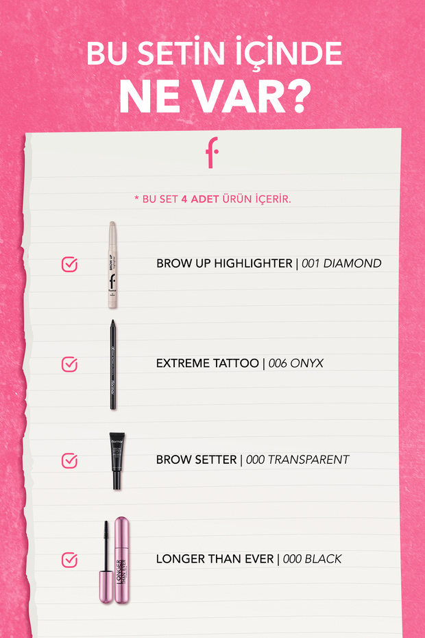 Chic Harmony 4'lü Makyaj Seti - 3