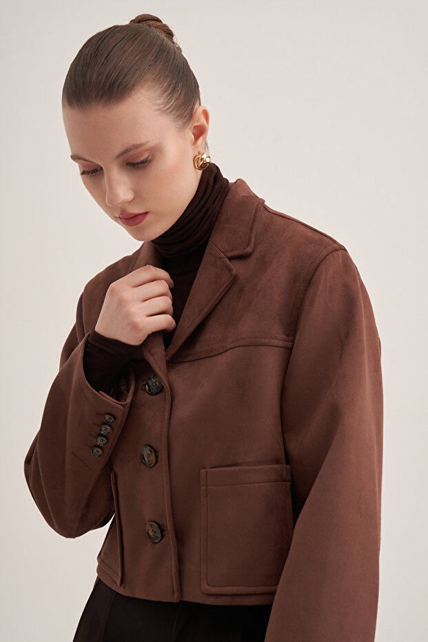 Süet Kutu Ceket - 2