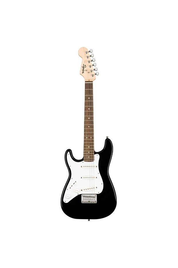 Mini Stratocaster Laurel Klavye Black Solak Elektro Gitar - 1