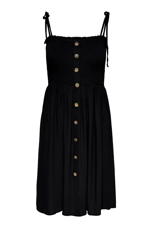 Kadın Siyah Elbise - 1