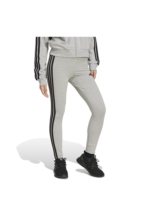 Essentials 3-Stripes Cotton Tayt - 4