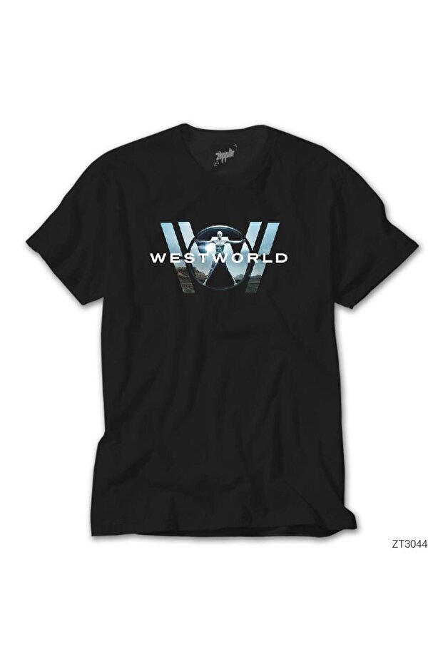 Tricou negru WestWorld - 1