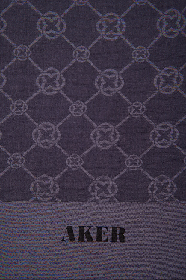 75X190 CM 1090100 ELEGANCE MONOGRAM ŞAL - 2
