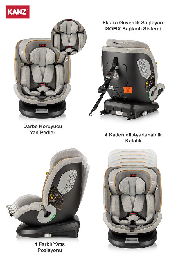 Safe N Rest I-size Oto Koltuğu Siyah - 3