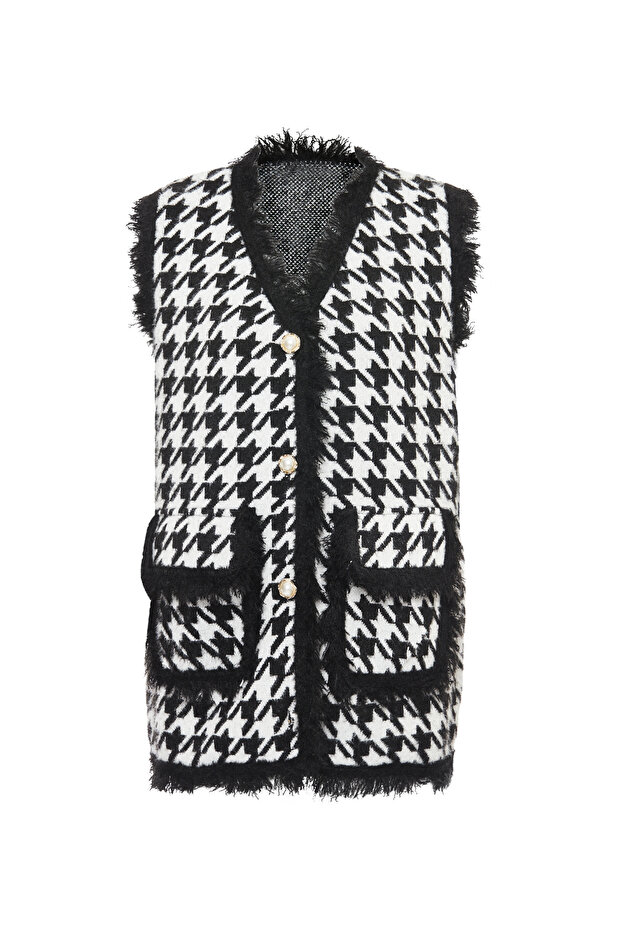 Ärmellose Jacke - 1