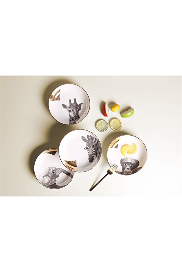 Wild Life 4-Piece Bowl Set 17 cm
