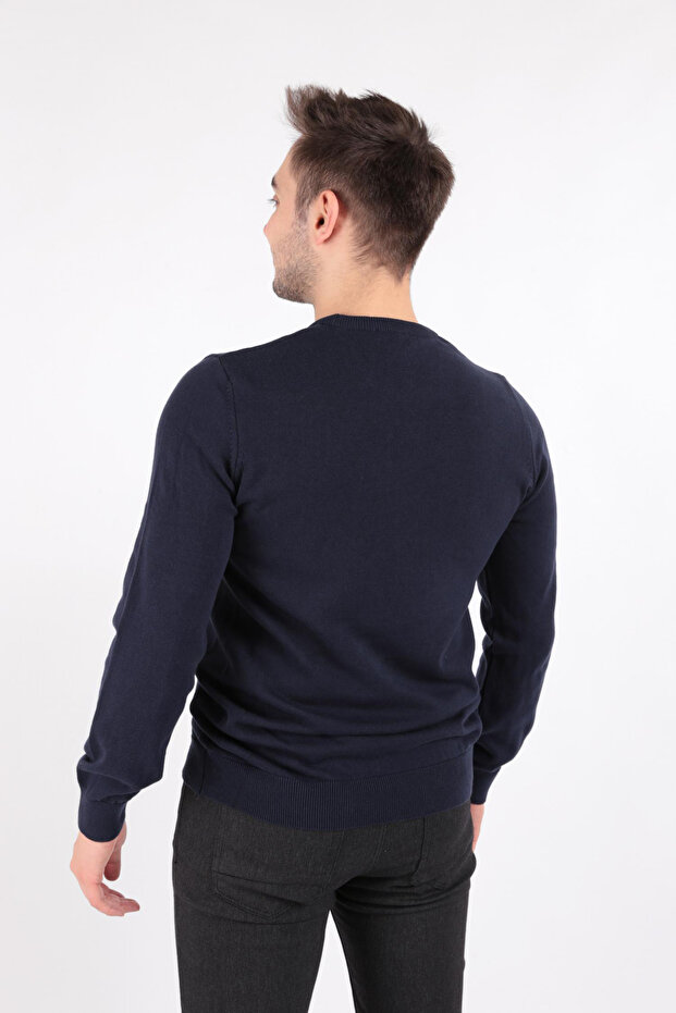 21009 Erkek Triko Kazak - 4