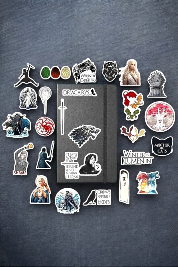 Throne Games /Bullet Journal Notebook Sticker Agenda Laptop Sticker