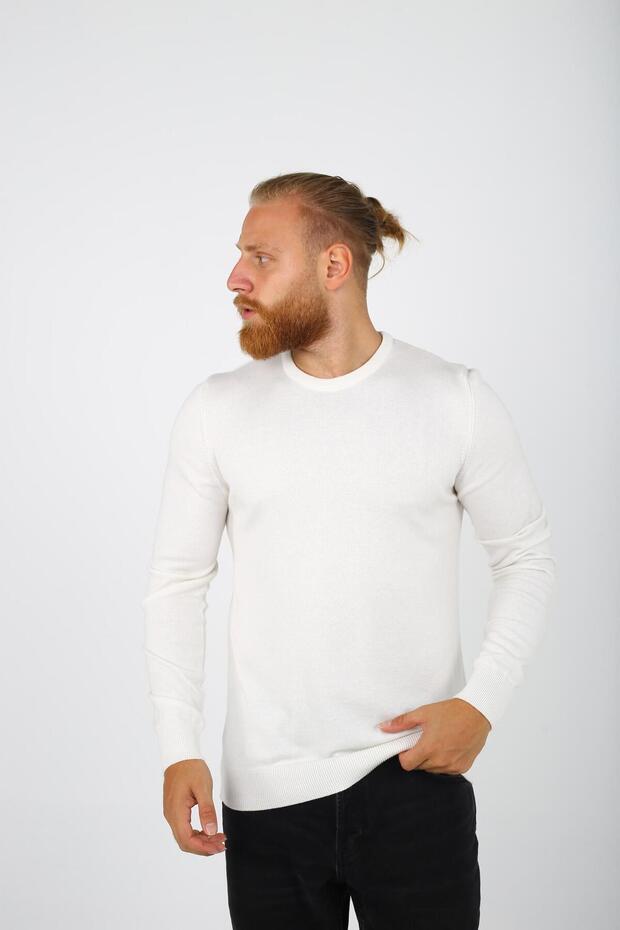 21009 Erkek Triko Kazak - 4