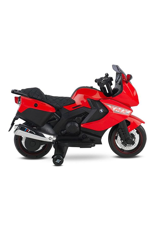 AKÜLÜ MOTORSİKLET - 438A XMX-316 12V LEDLİ AKÜLÜ MOTOR SİYAH - 2