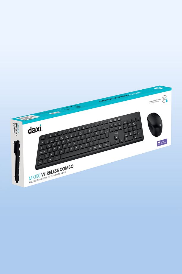 MK150 Wireless Combo Sessiz 2.4GHz Kablosuz Türkçe Q Klavye Mouse Seti - 8