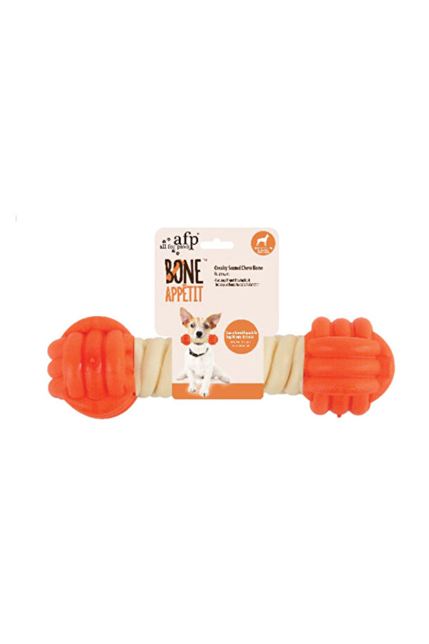 Bone Appetit - Creaky Sound Bone Dog Toy. S