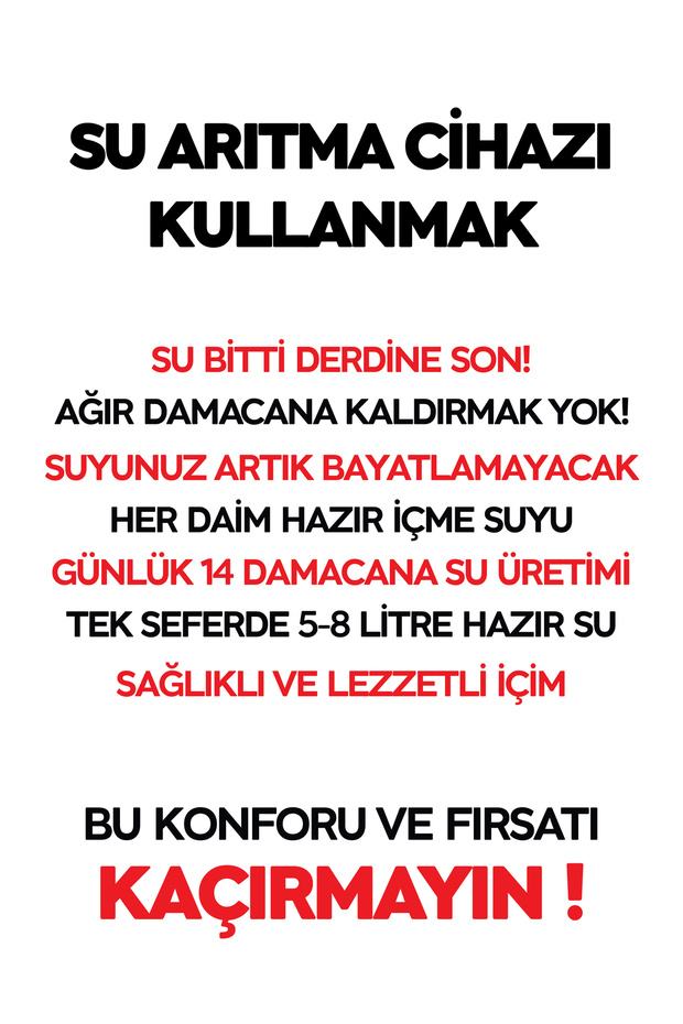 5 Filtreli Klasik Metal Tanklı Su Arıtma Cihazı - 7